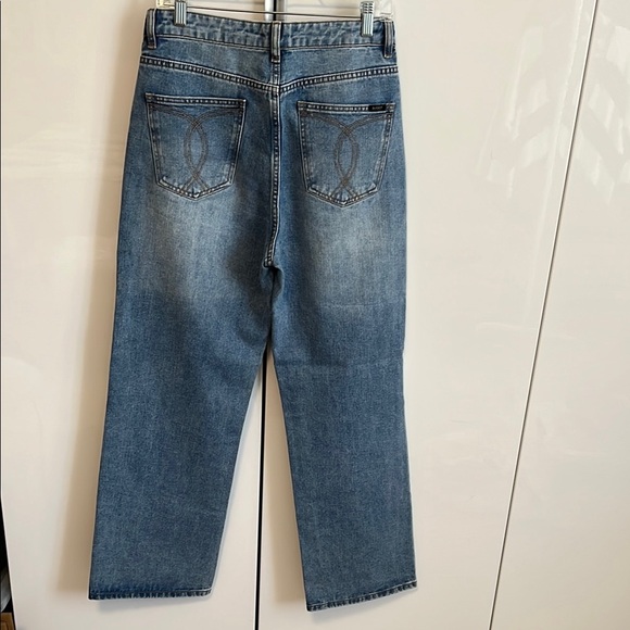 BARDOT NWOT Wide Leg Denim Jeans, Size 28 - Picture 11 of 14